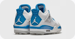 Jordan 4 Golf White Military Blue